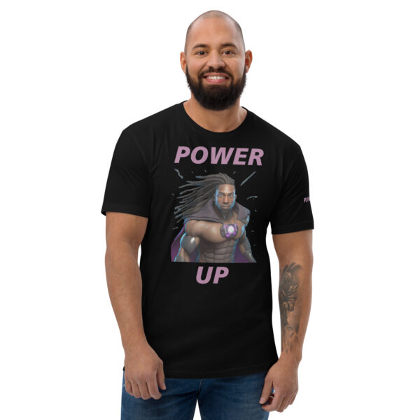 Power Up T-Shirt Black - Image 2