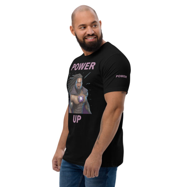 Power Up T-Shirt Black - Image 3